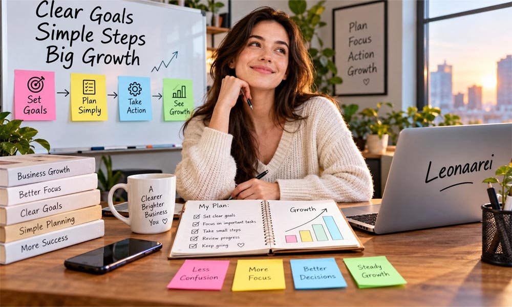 Leonaarei: How Clear Goals and Simple Steps Can Support Growth