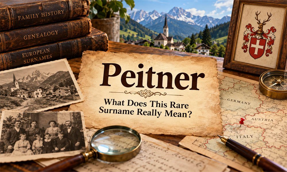 Peitner: What Does This Rare Surname Really Mean?
