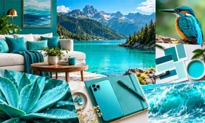 Cyanová: The Beautiful Blue-Green Color Everyone Is Talking About