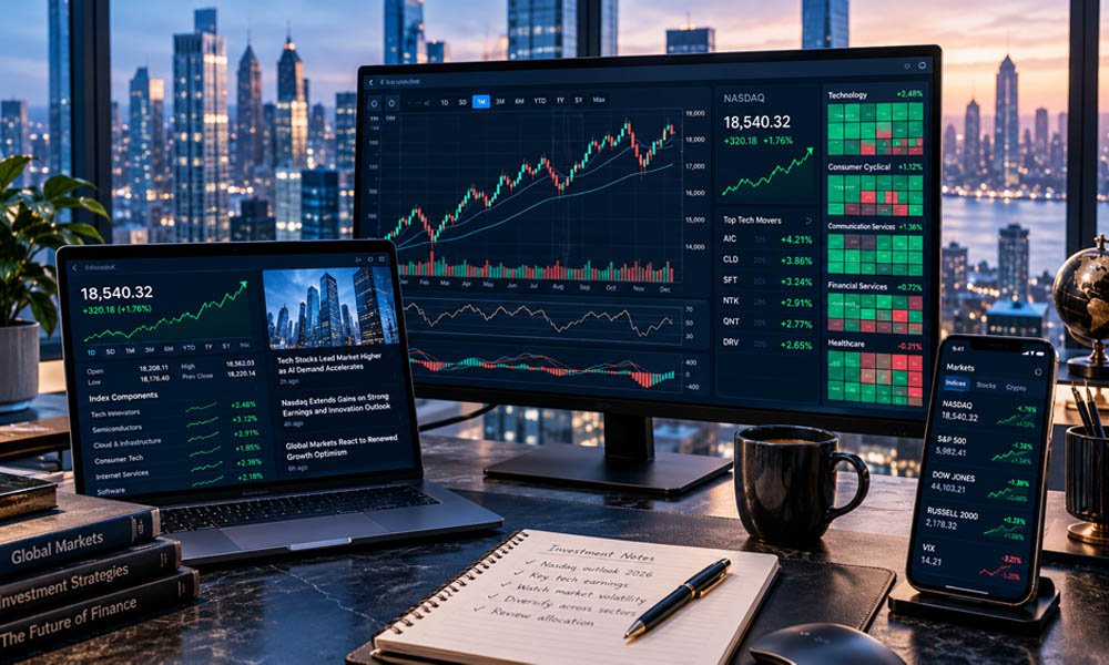 FintechZoom.io Nasdaq: What Investors Should Know Before Using It
