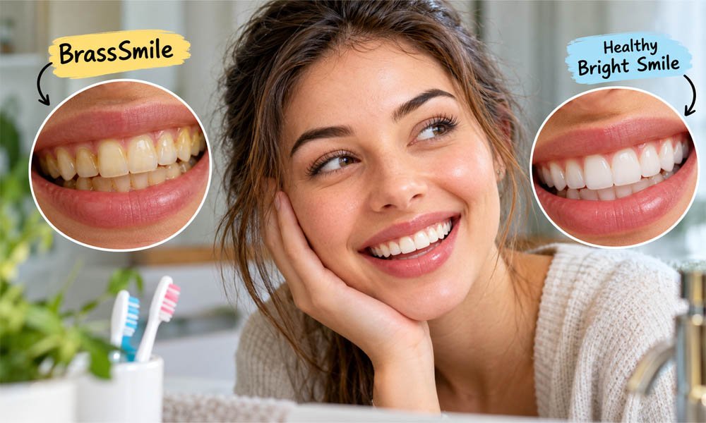 BrassSmile: What It Means and Why Teeth Look Yellow
